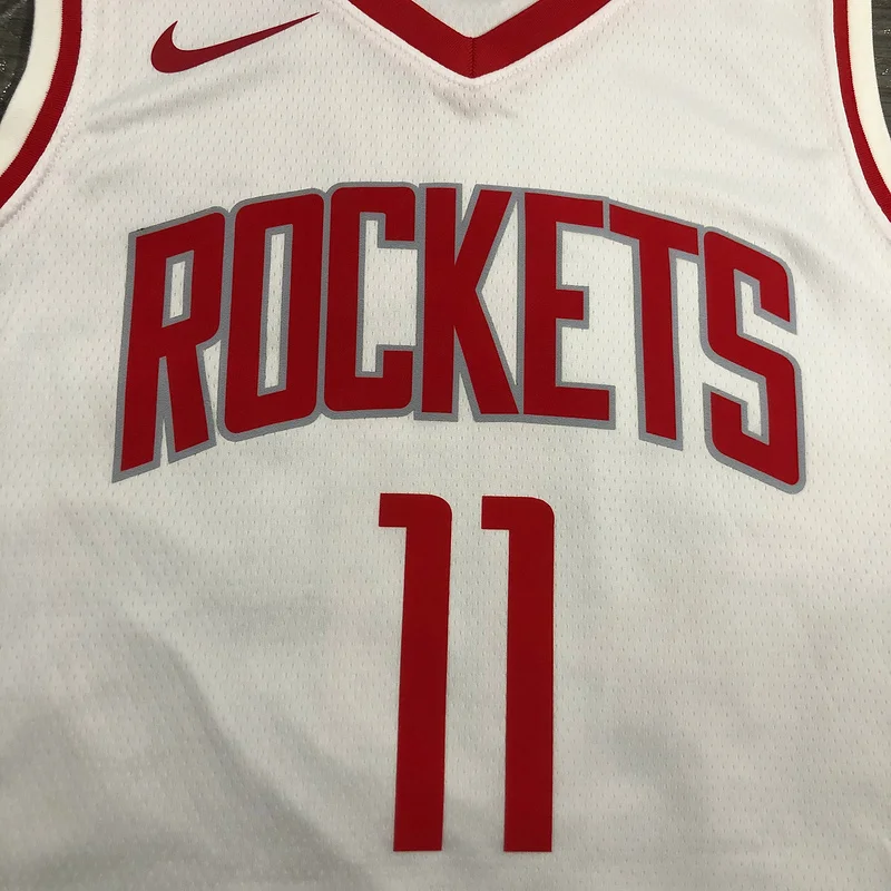 2021 Houston Rockets Basketball Jersey White #11 YAO