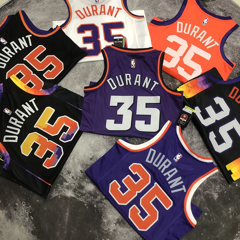 2023 Season NBA Phoenix Suns Basketball jersey Retro #35 DURANT