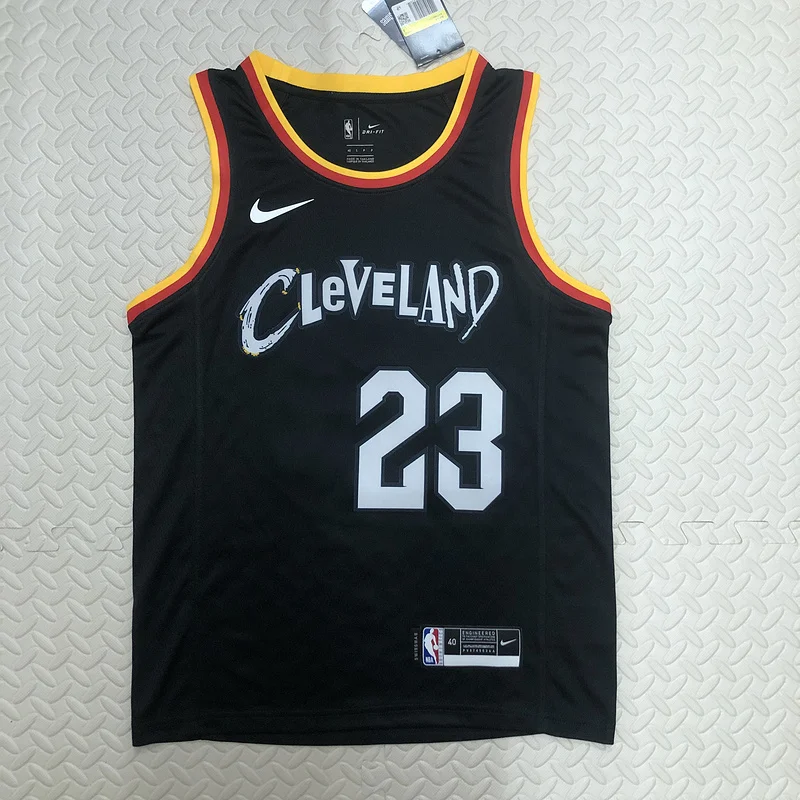 2021 Cleveland Cavaliers Basketball Jersey city version #23 JAMES