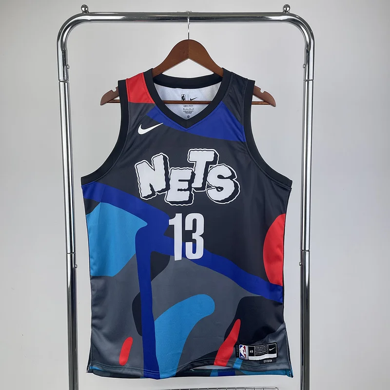 2024 Season Brooklyn Nets Basketball jersey city version #13 HARDEN