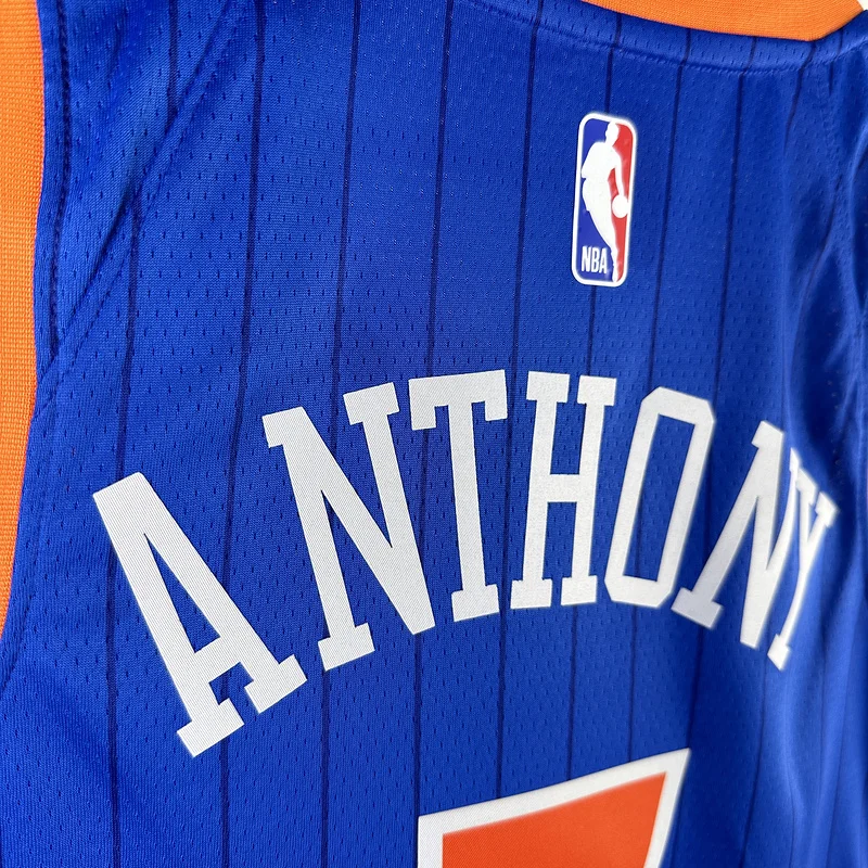 2024 New York Knicks Basketball Jersey city version #7 ANTHONY