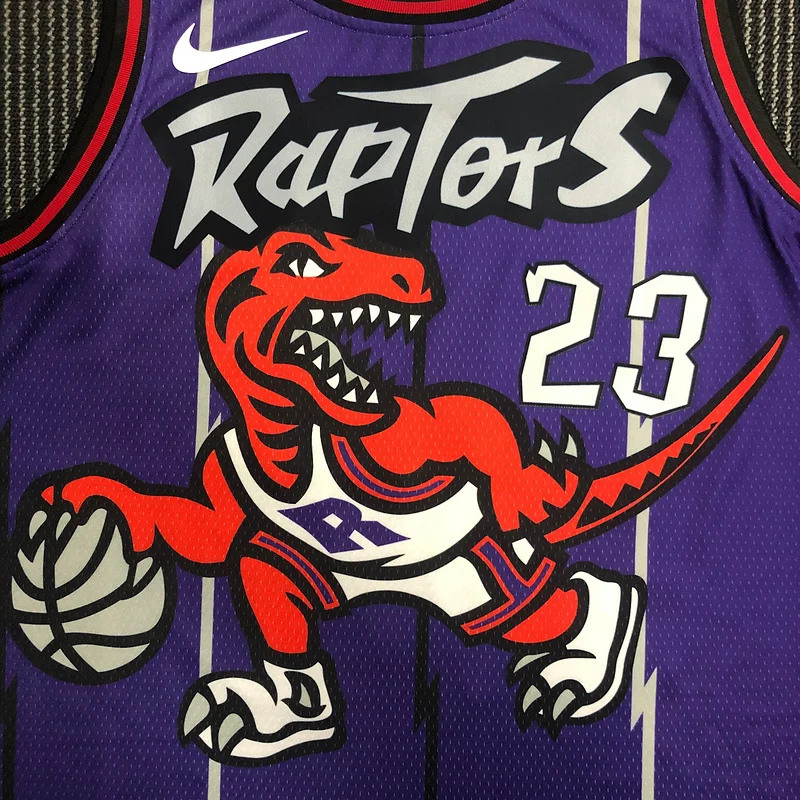 NBA Toronto Raptors Basketball Jersey Retro Purple #23 VANVLEET