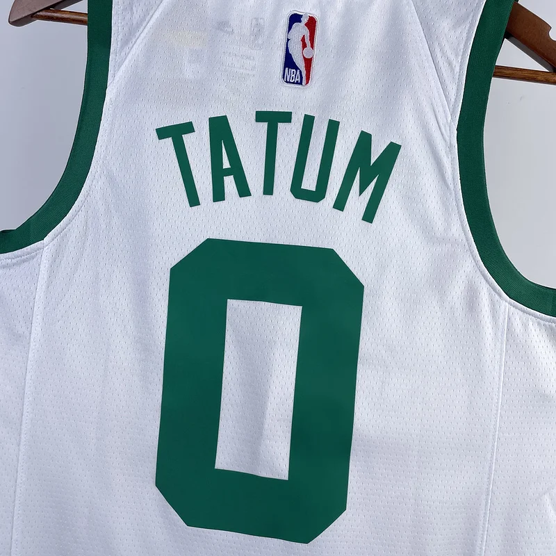 75th anniversary 2022 Season NBA Boston Celtics Basketball Jersey Retro #0 TATUM