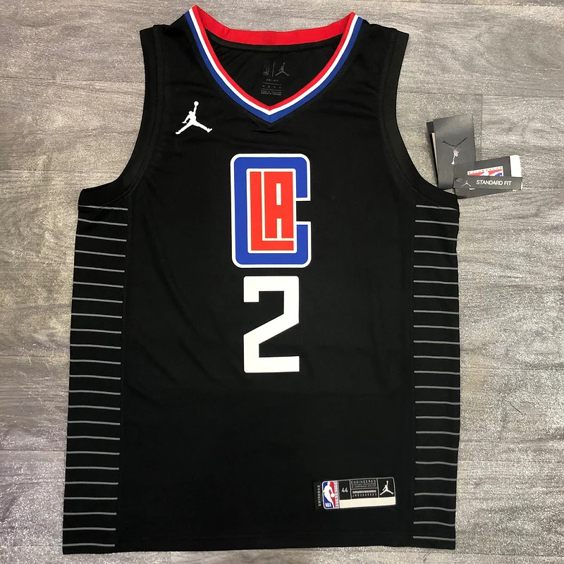 2021 Season NBA Los Angeles Clippers Basketball jersey Jordan  theme  limited  city version  #2   LEONARD