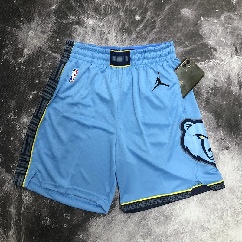 2023 Season NBA Memphis Grizzlies Basketball Jersey trapeze Shorts