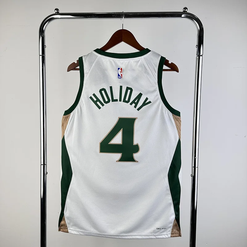 2024 Season NBA Boston Celtics Basketball Jersey city version #4 HOLIDAY