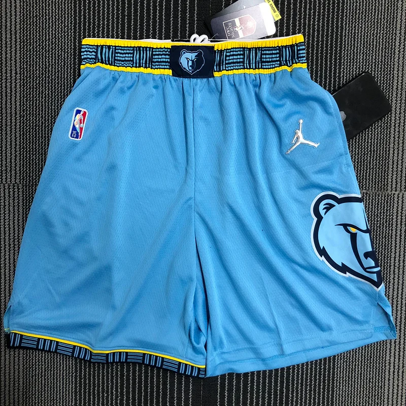 75th anniversary NBA Memphis Grizzlies Basketball trapeze limited Shorts