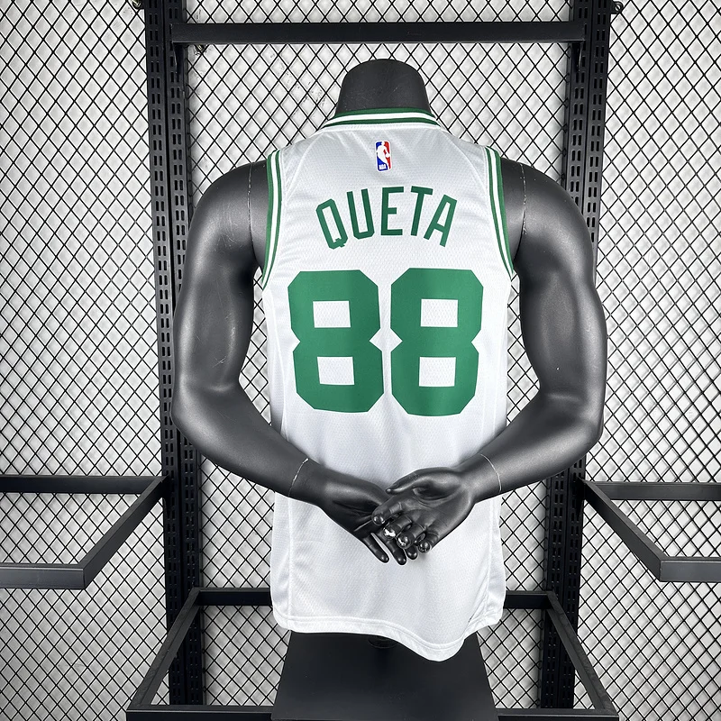 NBA Boston Celtics Basketball Jersey White home #88 QUETA