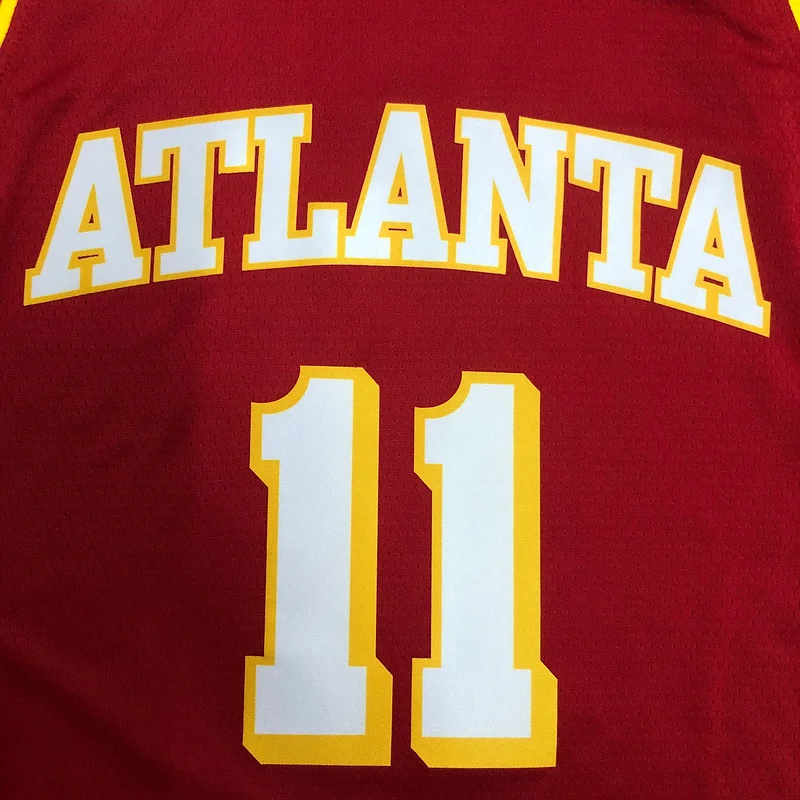 NBA Atlanta Hawks Basketball Jersey Red #11 YOUNG