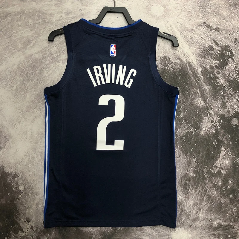 2021 Season NBA Dallas Mavericks basketball jersey trapeze limited #2 IRVING