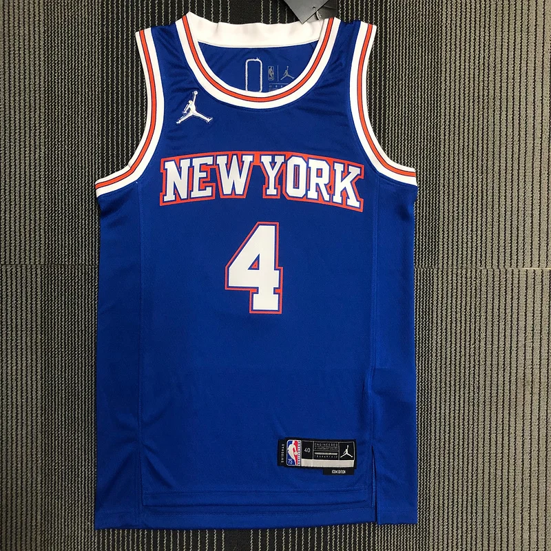 75th anniversary New York Knicks Basketball Jersey trapeze limited #4 ROSE