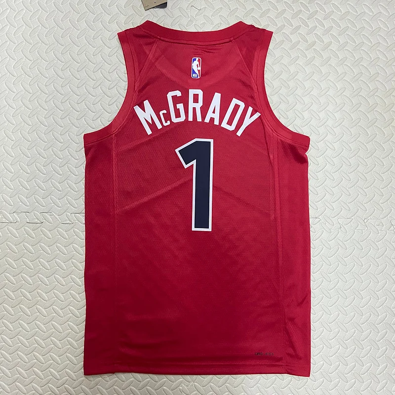 2023 NBA Toronto Raptors Basketball Jersey Aawy #1 McGrady