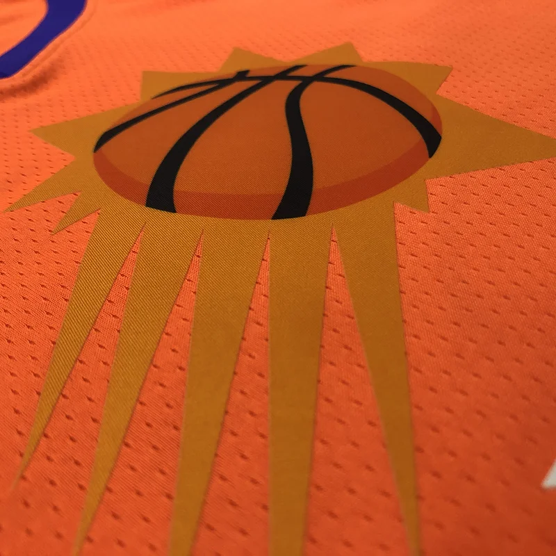 2021 Season NBA Phoenix Suns Basketball jersey Jordan theme Orange #13 NASH