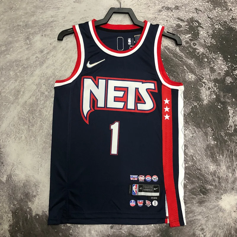 2022 Season Brooklyn Nets Basketball jersey city version #1 BRIDGES