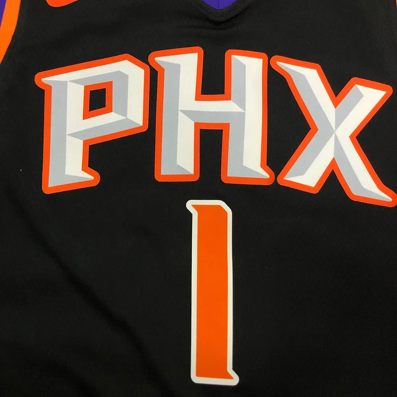 NBA Phoenix Suns Basketball jersey Black #1 BOOKER