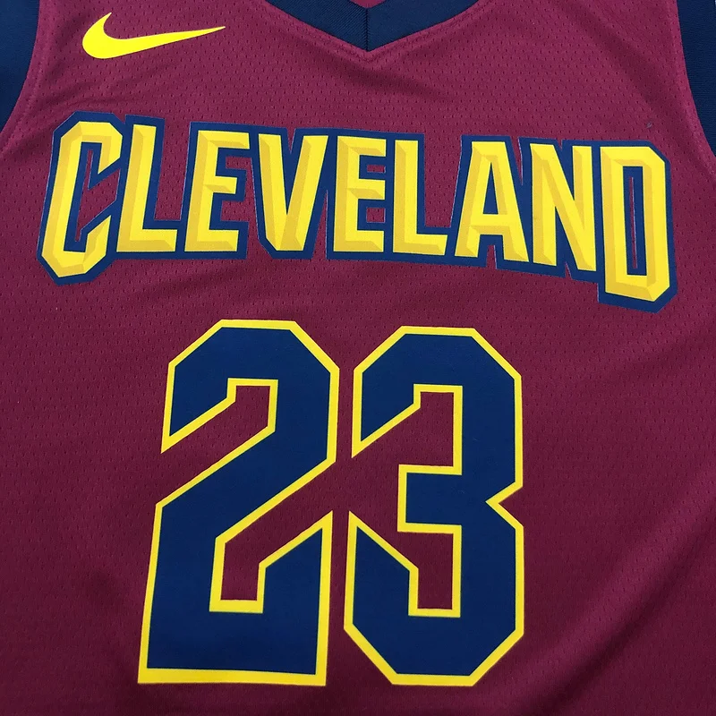 2017 Cleveland Cavaliers Basketball Jersey Red #23 JAMES