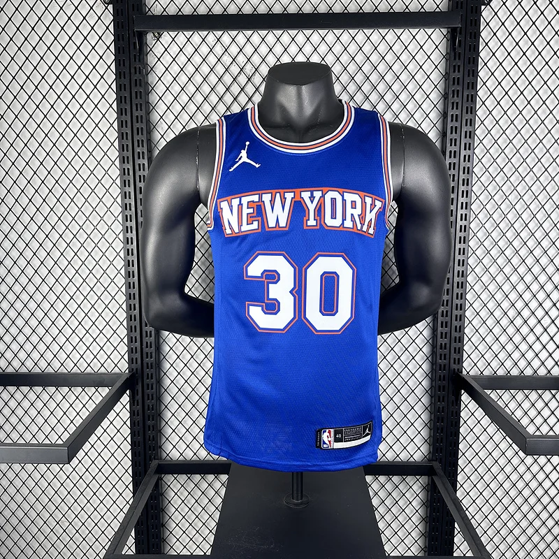 2021 New York Knicks Basketball Jersey trapeze limited #30 RANDLE