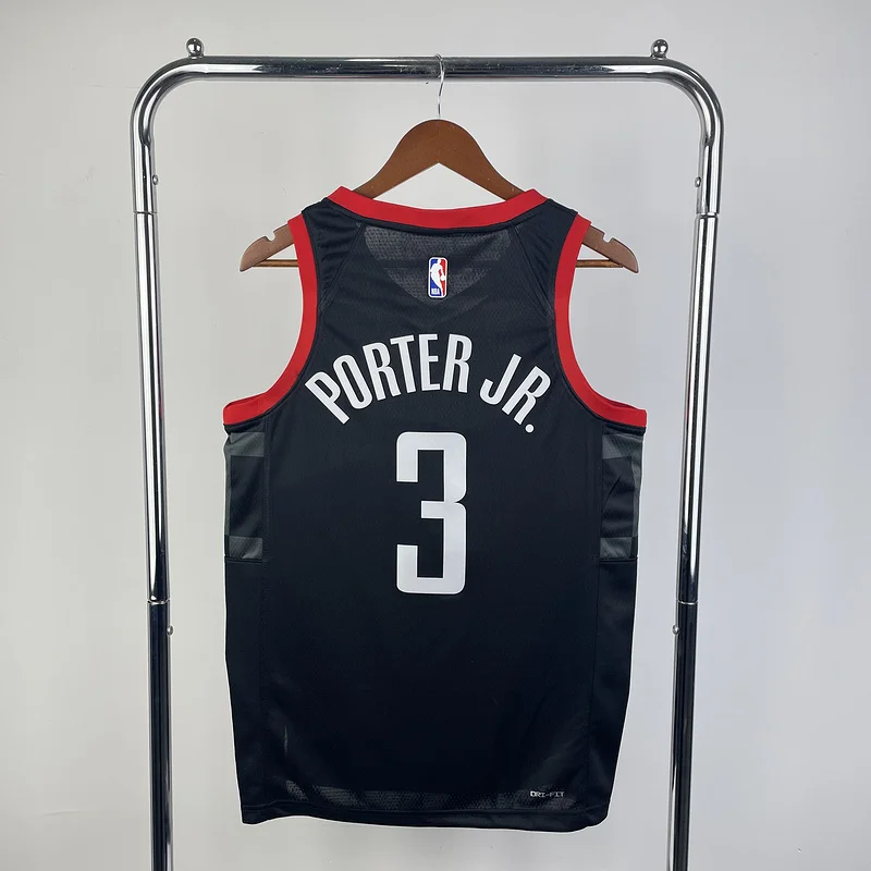 2024 Houston Rockets Basketball Jersey trapeze limited #3 PORTER JR