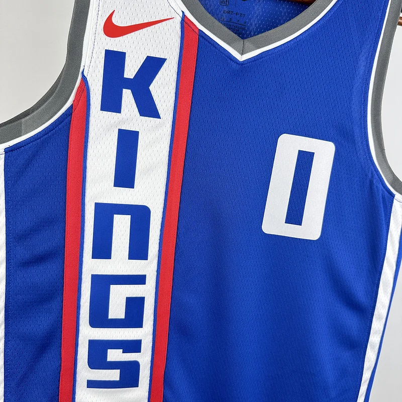 2024 Sacramento Kings Basketball Jersey city version #0 MONK