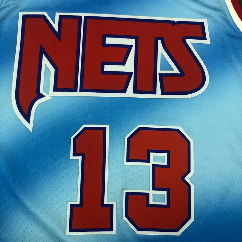 2021 Season Brooklyn Nets Basketball jersey Retro limited Blue #13 HARDEN