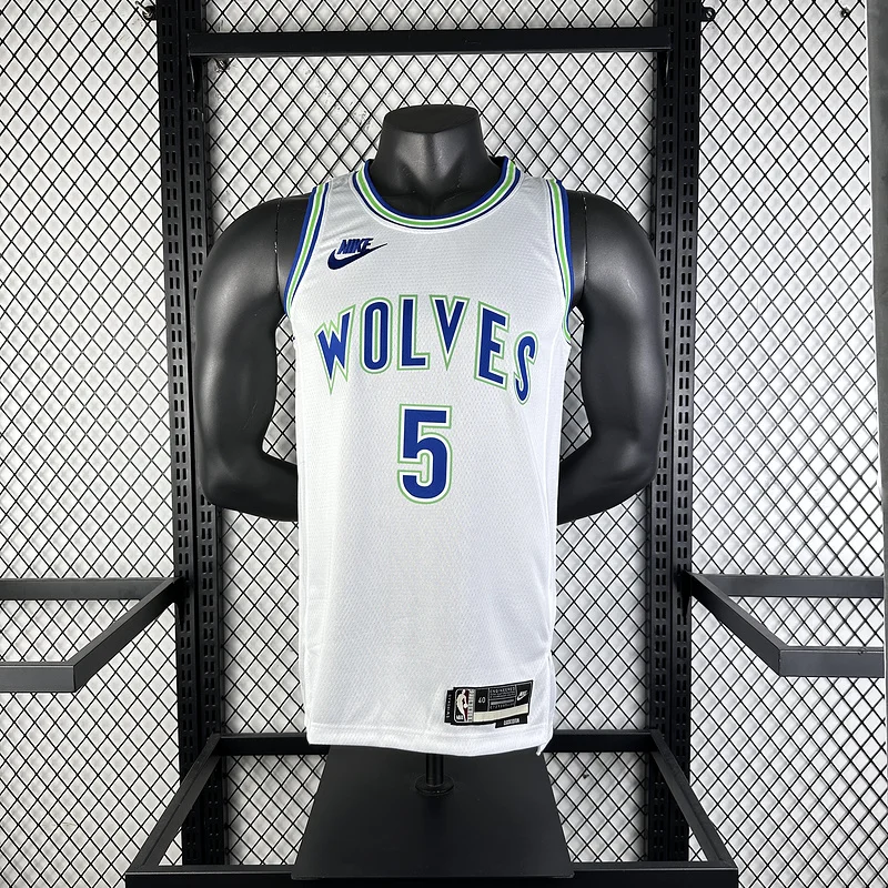 2024 Minnesota Timberwolves Basketball Jersey Retro