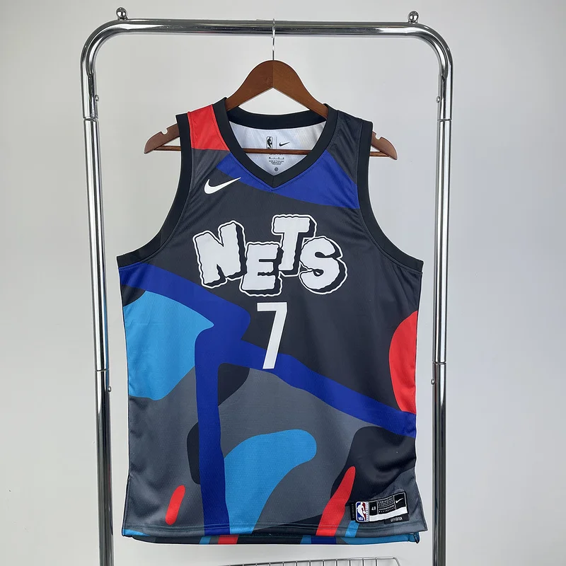 2024 Season Brooklyn Nets Basketball jersey city version #7 DURANT