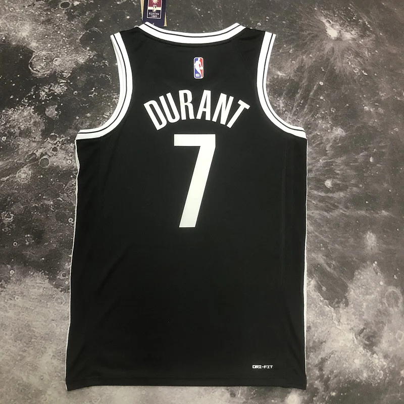 2023 Season Brooklyn Nets Basketball jersey Black #7 DURANT