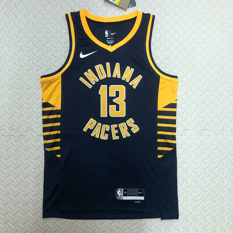 2023 Indiana Pacers Basketball Jersey Aawy #13 GEORGE