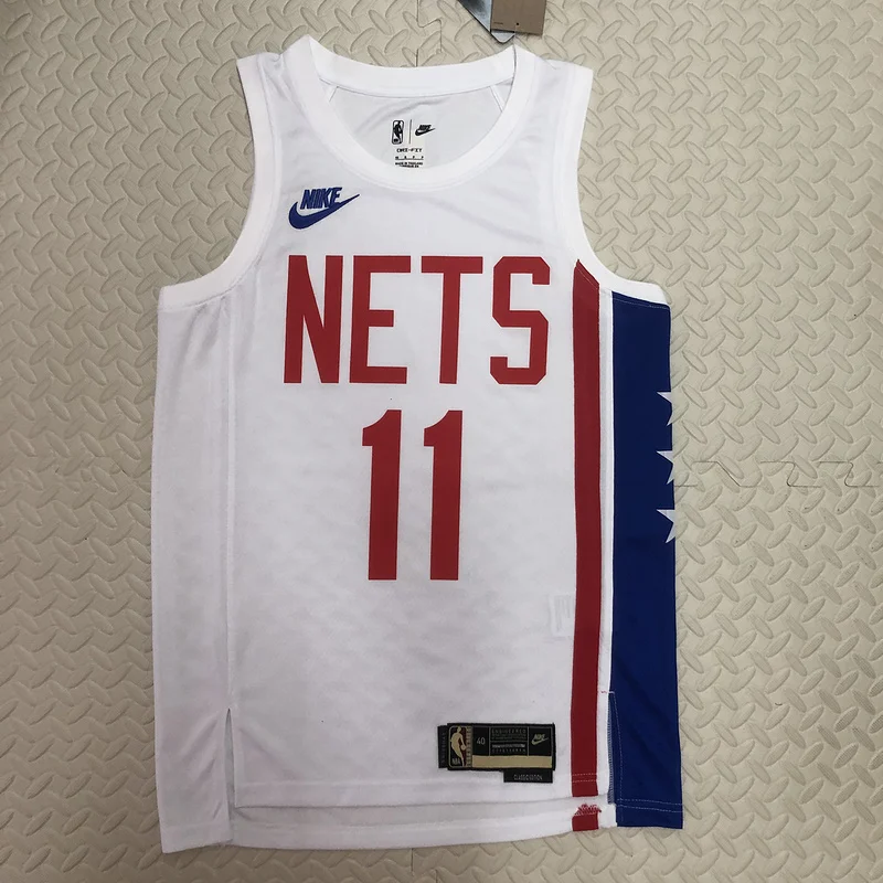 2023 Season Brooklyn Nets Basketball jersey Retro #11 IRVING