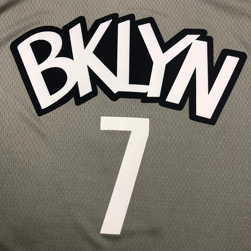 2021 Season Brooklyn Nets Basketball jersey JORDAN Theme gray #7 DURANT