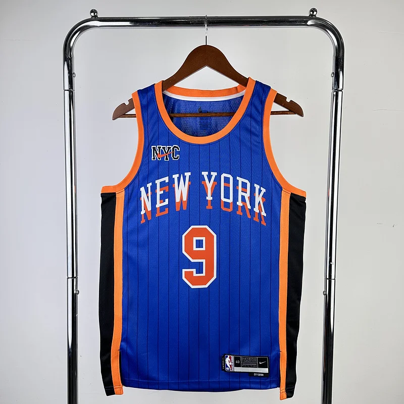 2024 New York Knicks Basketball Jersey city version #9 BARRETT