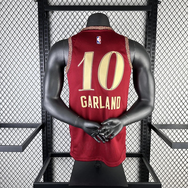 2024 Cleveland Cavaliers Basketball Jersey city version #10 GARLAND