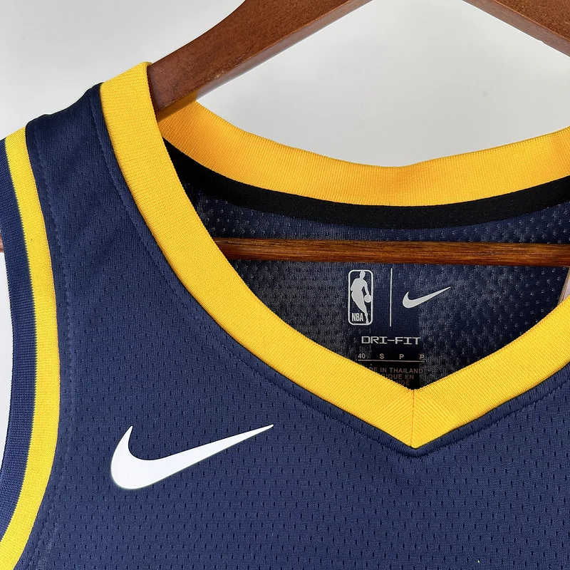 2023 Indiana Pacers Basketball Jersey Aawy Blue #43 SIAKAM