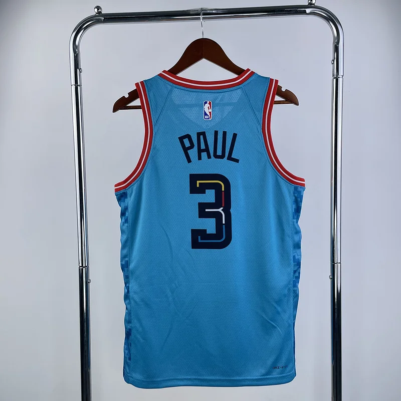 2023 Season NBA Phoenix Suns Basketball jersey city version #3 PAUL