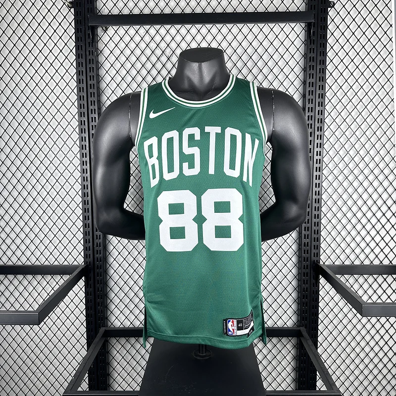 NBA Boston Celtics Basketball Jersey Green Away #88 QUETA