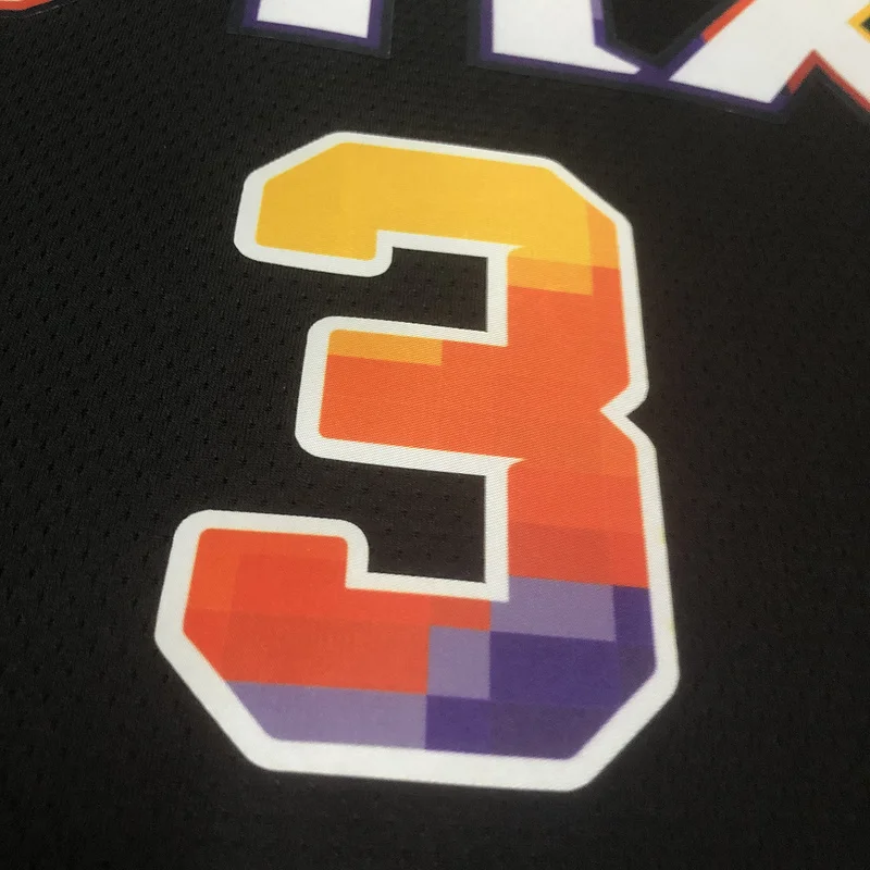 2023 Season NBA Phoenix Suns Basketball jersey trapeze limited #3 PAUL