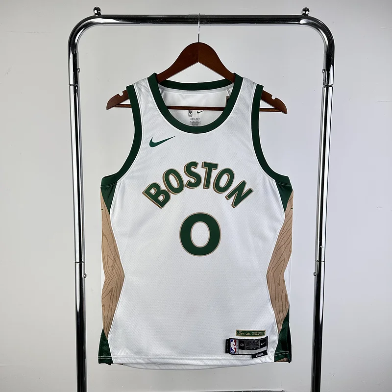 2024 Season NBA Boston Celtics Basketball Jersey city version #0 TATUM