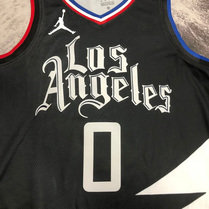 2023 Season   NBA Los Angeles Clippers Basketball jersey    trapeze  limited  #0     WESTBROOK