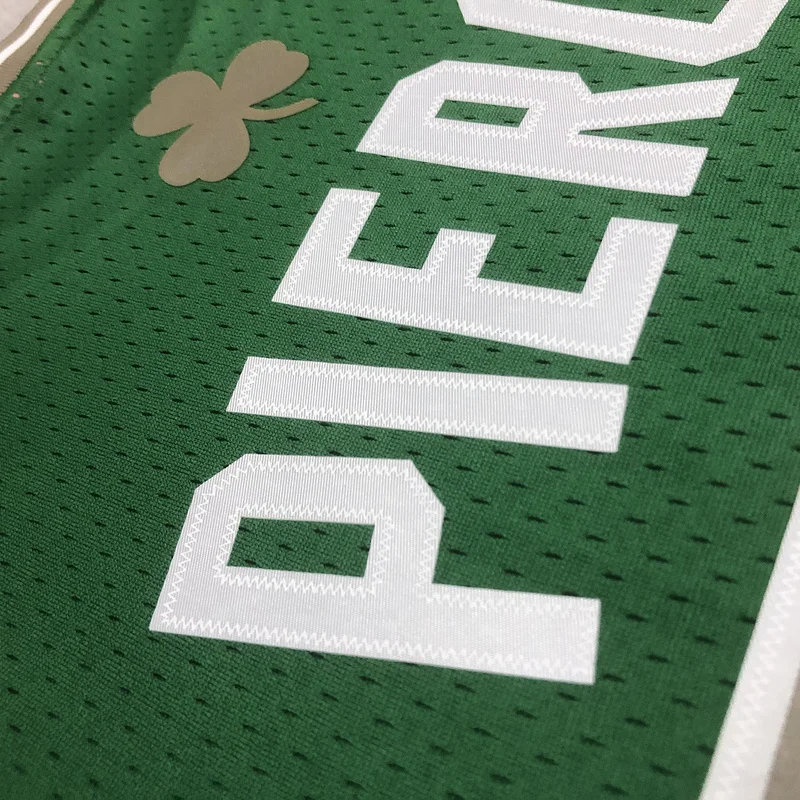 2007 2008 Season MN Hot Print Retro NBA Boston Celtics Basketball Jersey #34 PIERCE