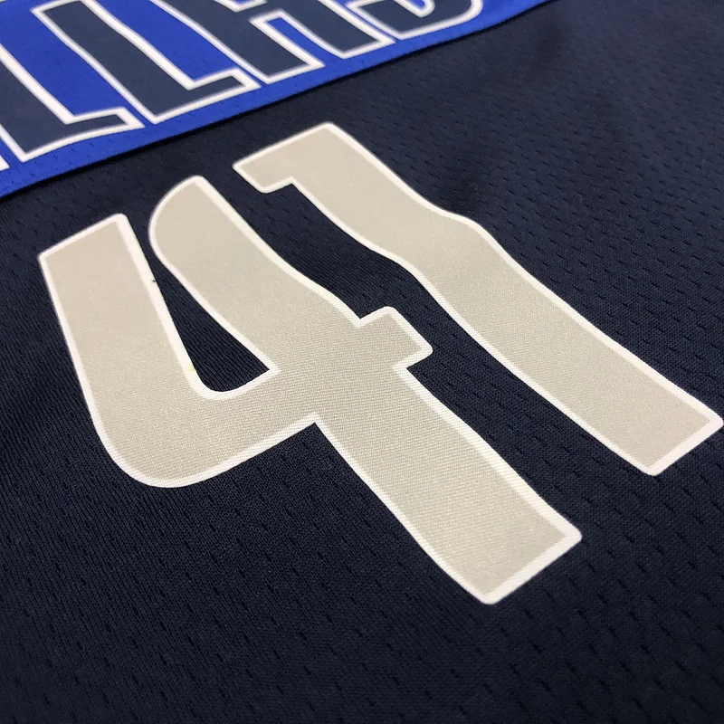 NBA Dallas Mavericks basketball jersey #41 NOWITZKI