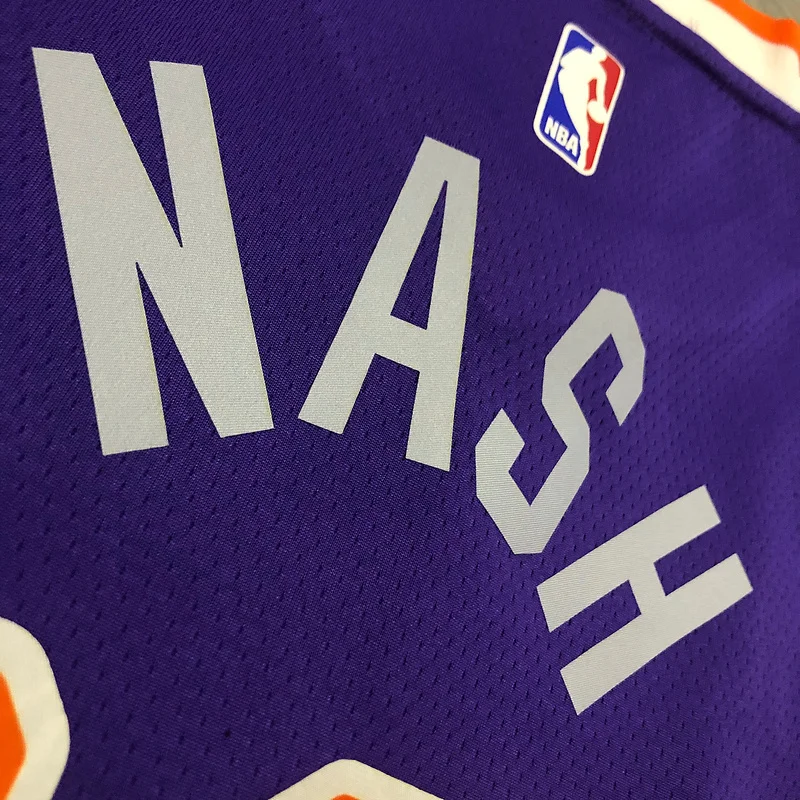 NBA Phoenix Suns Basketball jersey Purple #13 NASH