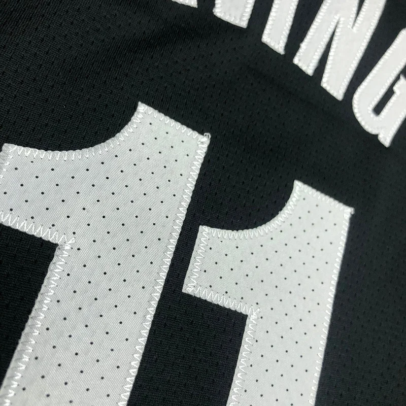 AU Player Version Brooklyn Nets Basketball jersey Black #11 IRVING