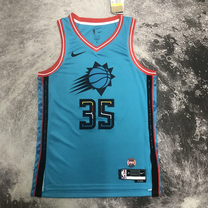 2023 Season NBA Phoenix Suns Basketball jersey city version #35 DURANT