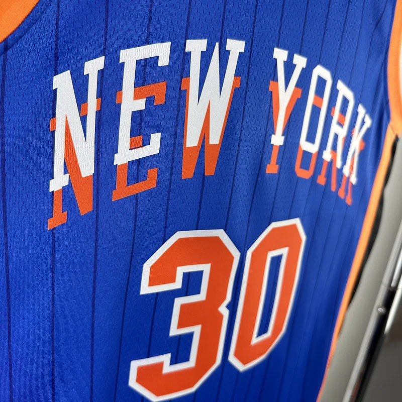 2024 New York Knicks Basketball Jersey city version #30 RANDLE