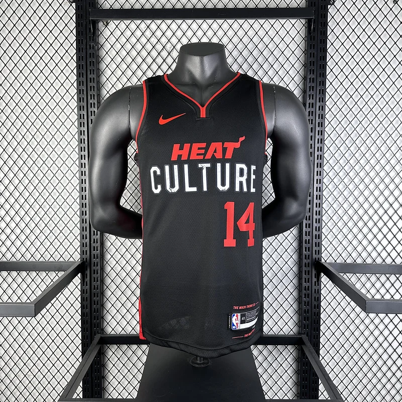 2024 Season NBA Miami Heat basketball jersey city version #14 HERRO