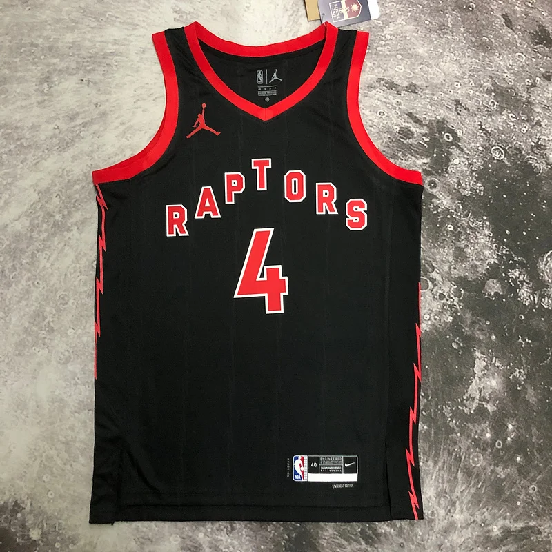 2023 NBA Toronto Raptors Basketball Jersey trapeze limited #4 BARNES