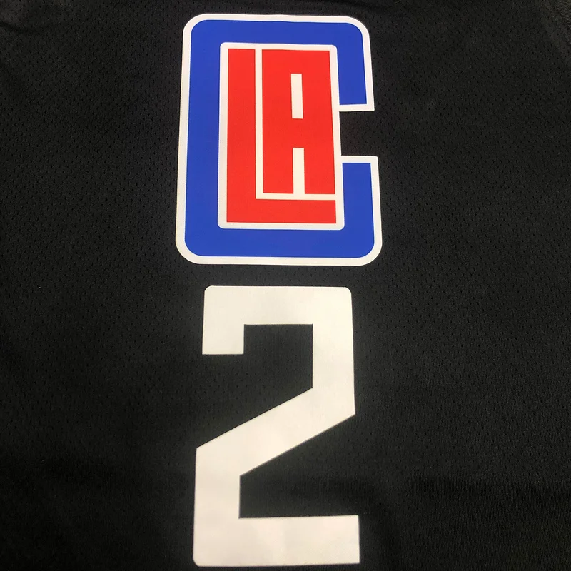 2021 Season NBA Los Angeles Clippers Basketball jersey Jordan  theme  limited  city version  #2   LEONARD