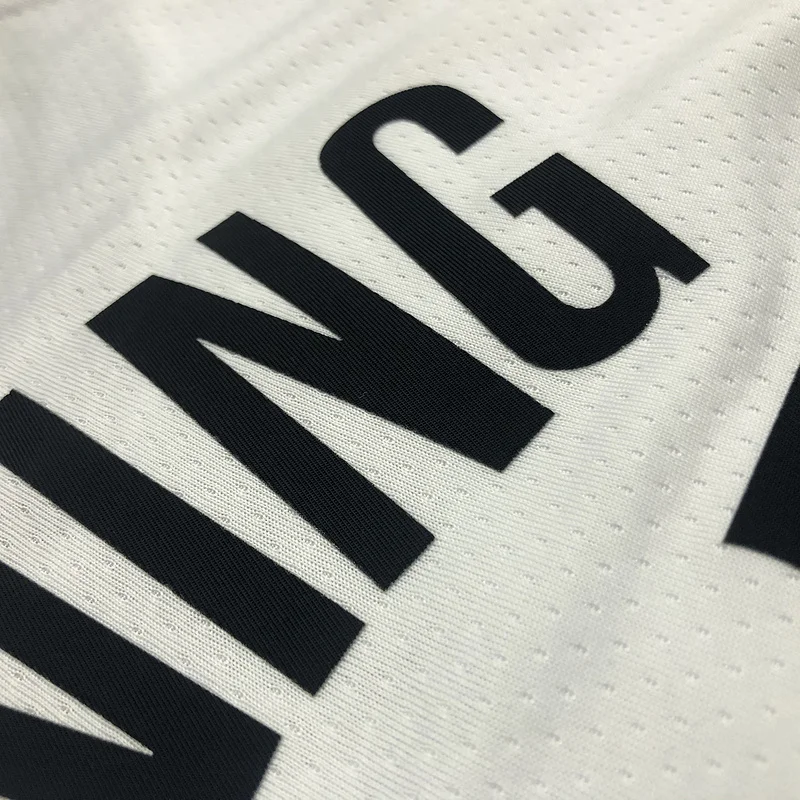 75th anniversary Brooklyn Nets Basketball jersey White #11 IRVING