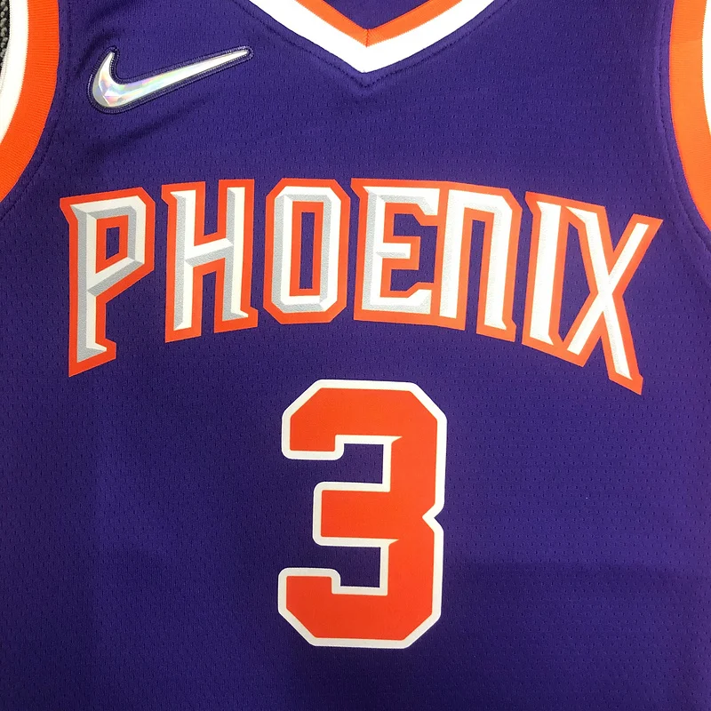 75th anniversary NBA Phoenix Suns Basketball jersey Purple #3 PAUL