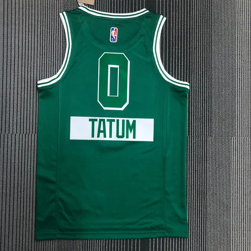 2022 Season NBA Boston Celtics Basketball Jersey city version #0 TATUM